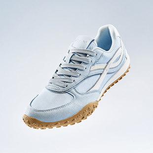 男女同款 真皮德训鞋 复古软底橡胶轻便休闲鞋 甜甜粉丝专享