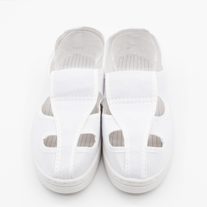 防静电鞋无尘工鞋白色加厚软底夏天车间工作透气男女轻便工厂劳保