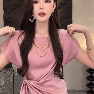 时髦衬衫 气质女神范设计不规则高级感百搭显瘦上衣 女2024夏季 新款