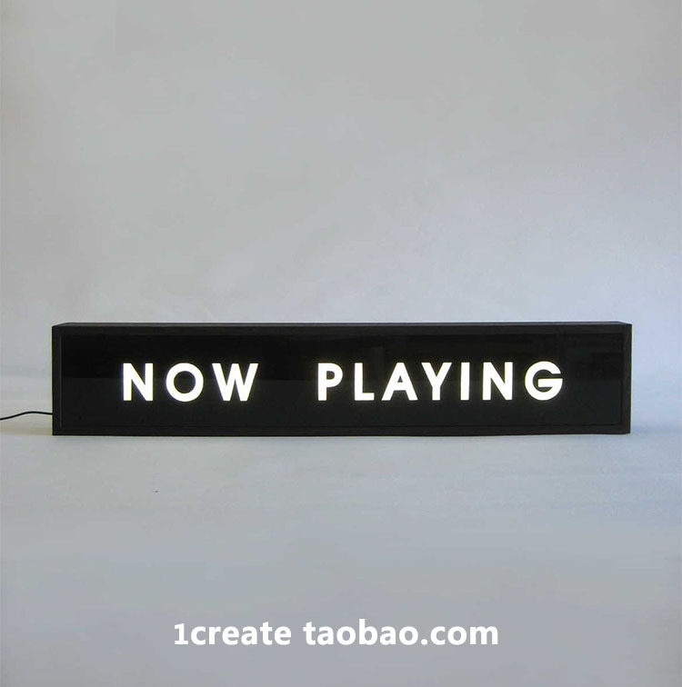 led广告牌展示铁招牌户外门头双面发光亚克力小灯箱悬挂墙式定制