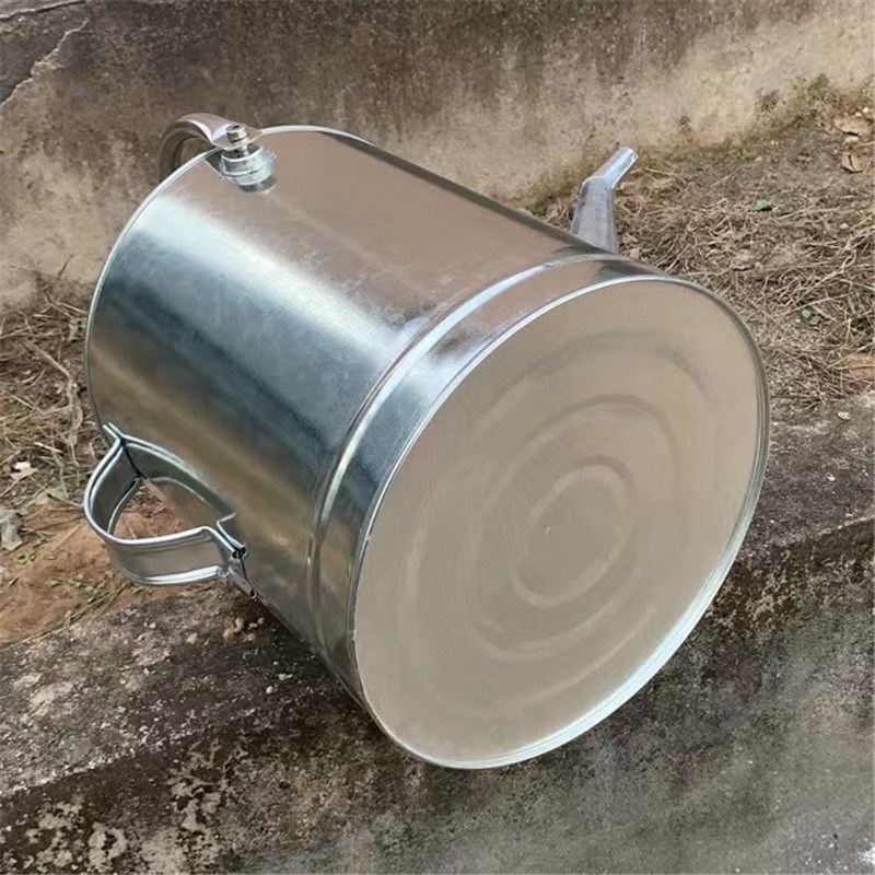 进出口带滤网304不锈钢加油桶手提加油壶长5升10升20L柴油汽油桶