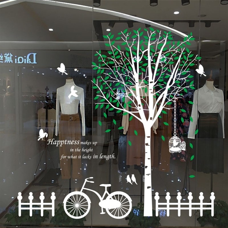 创意墙贴纸烧烤店个性装饰蛋糕店玻璃门贴咖啡甜品奶茶店墙壁贴画