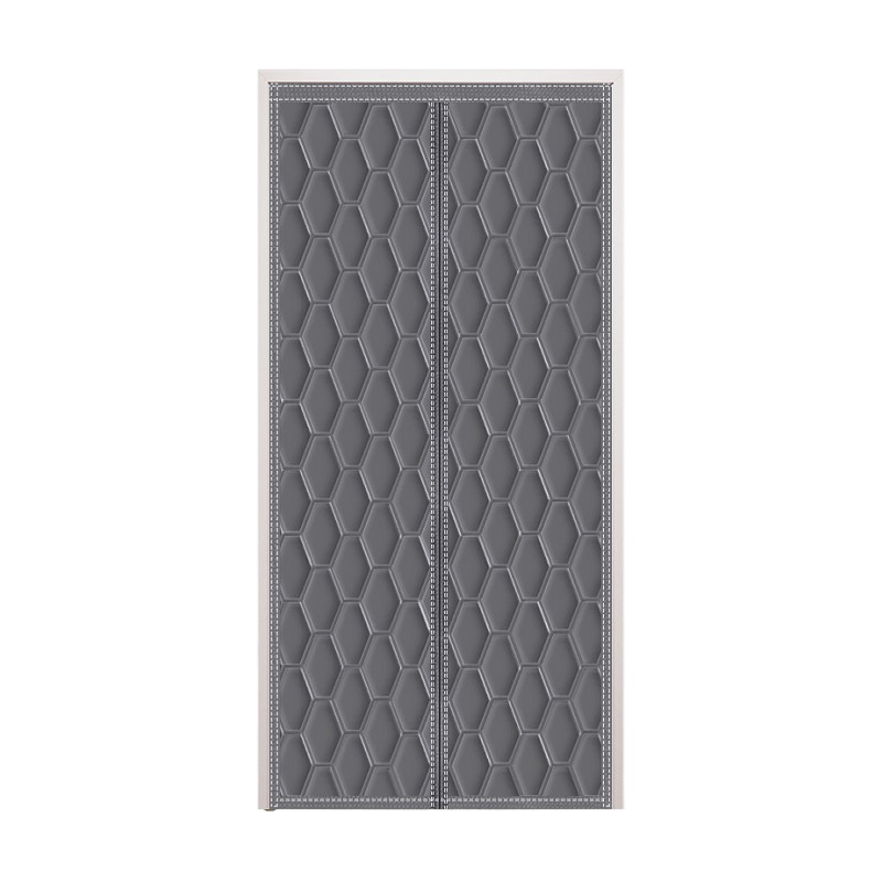 棉门帘冬季保暖防风加厚卧室房间家用空调挡风隔音隔断窗免打孔