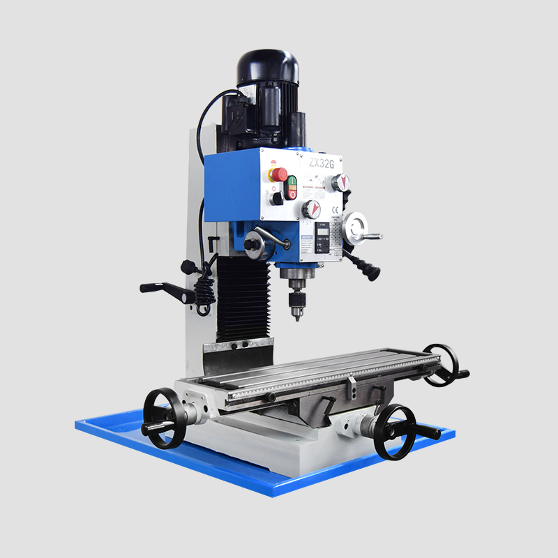 ZX32G台式钻铣床家用铣床工业木工钻铣床 微型金属加工钻床钻铣床