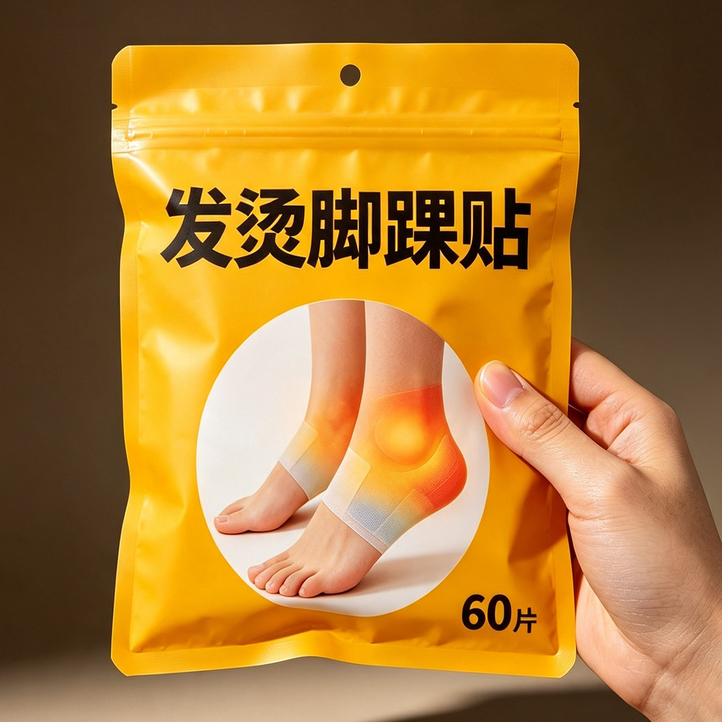 暖足蒸汽热敷脚踝贴吴茱萸足贴三荫脚贴脚踝保暖艾灸贴穴位保暖贴