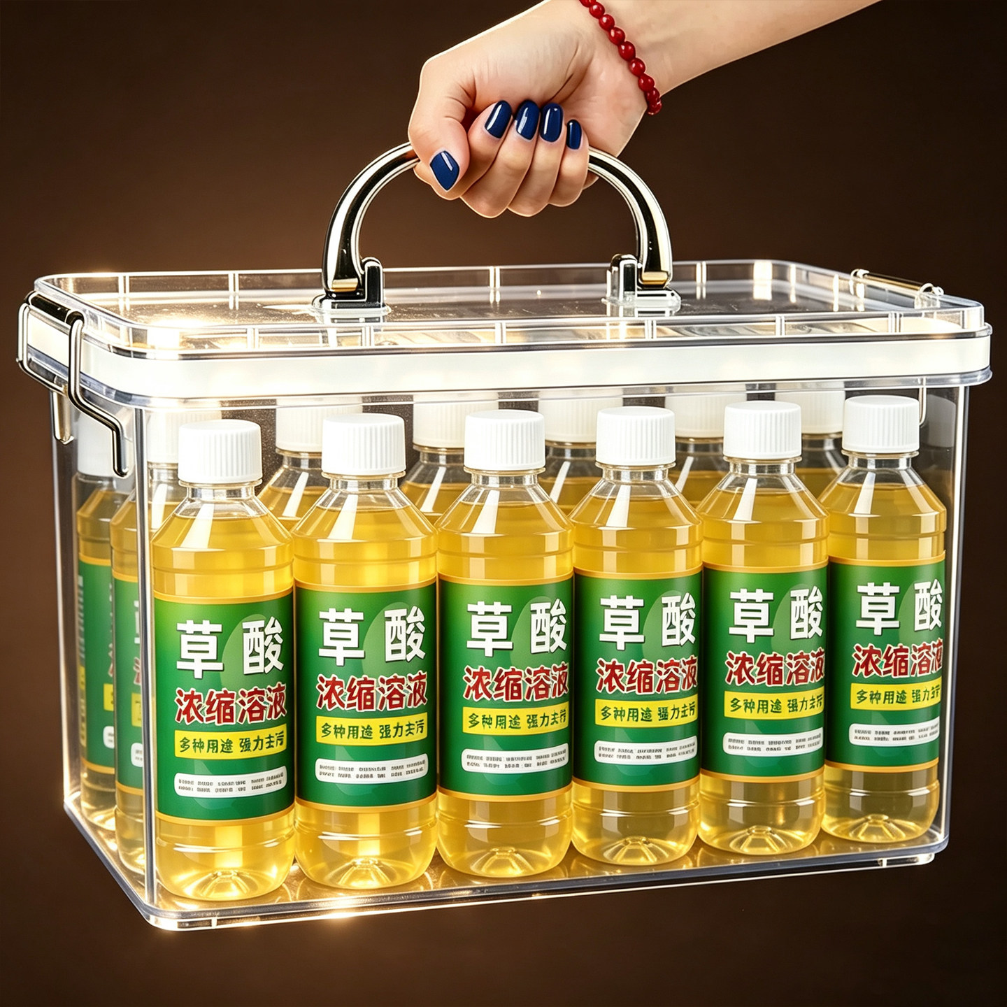 草酸清洁剂厕所马桶强力除垢剂瓷砖清洗剂草酸溶液高浓度浴室地板