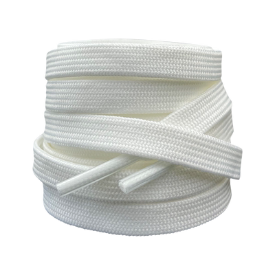 小白鞋鞋带加密编织黑白