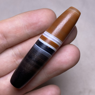 天然药师多线缠丝玛瑙黑红线勒子散珠串链顶珠腰珠玛瑙药师天珠