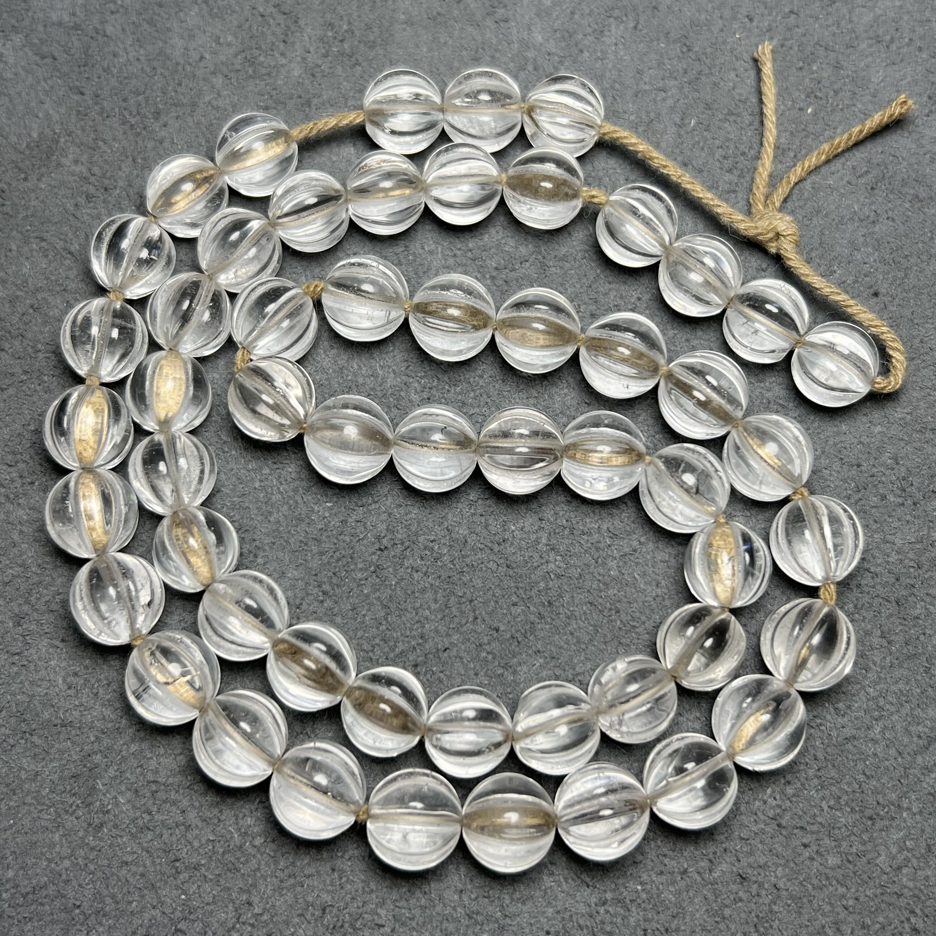 古玩饰品配件散珠尼泊尔白水晶瓜珠西亚老水晶南瓜纹水晶项链长串,饰品/流行首饰/时尚饰品新,颈饰,淘宝优惠券,粉丝福利购,淘宝优惠卷