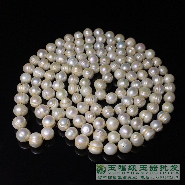 珍珠古玩天然佛珠异形珠手串项链