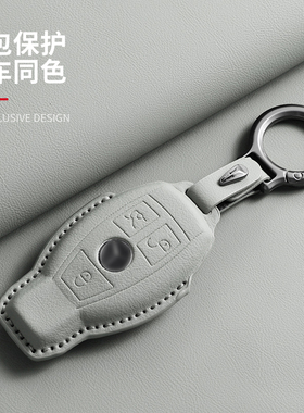 适用26款奔驰E级C级GLC锁匙壳S级GLE迈巴赫S级GLB/GLS/EQE25款A级