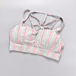 DDD原单 女运动内衣跑步防震高强度健身瑜伽背心防下垂聚拢定型