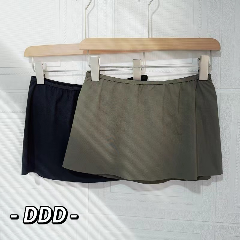 游泳裤一片式绑带多功能半身裤裙