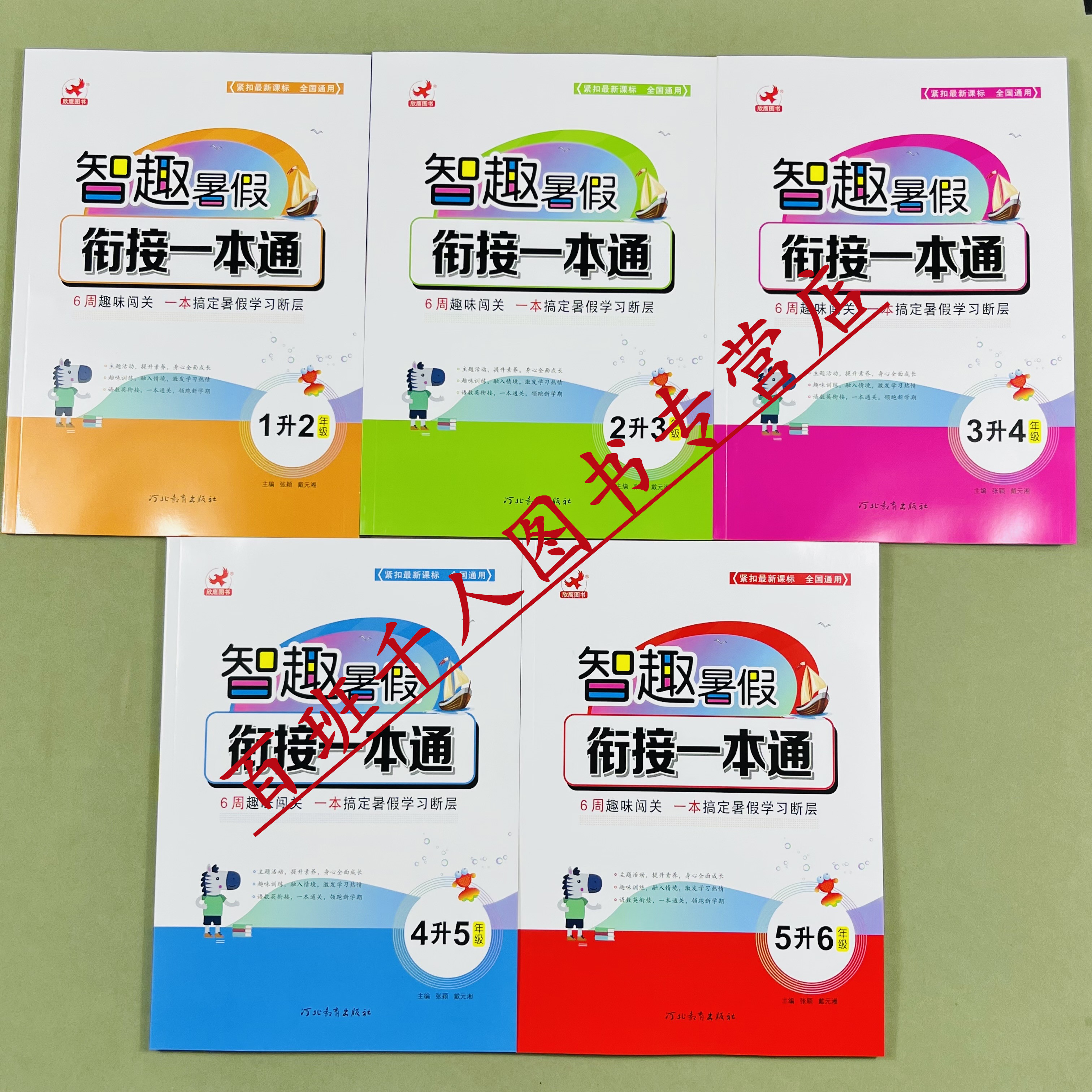 欣鹰智趣小学暑假衔接一本通全套