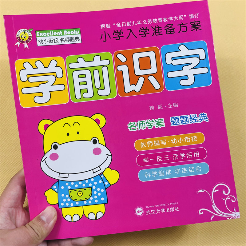 儿童早教认字写字幼儿园早教启蒙学前识字书看图汉字书幼小衔接教材小班中班大班学前班写汉语拼音笔画笔顺用书小学生一年级课外书
