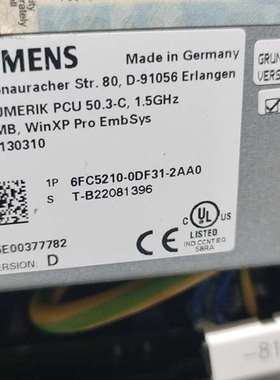 {议价}6FC5210－0DF31－2AA0