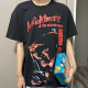 ELM弗莱迪猛鬼街男圆领夏薄短袖 T恤街头764 NIGHTMARE 出口单A