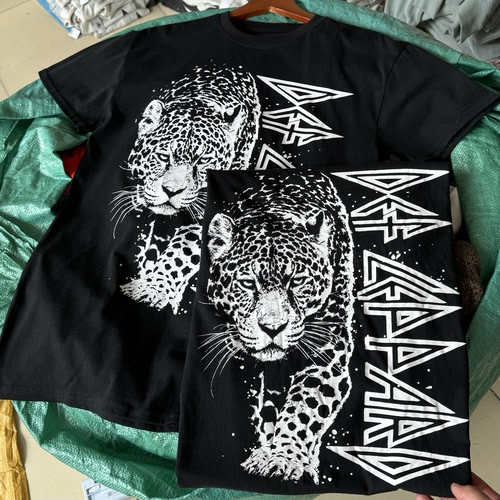特惠 威豹摇滚乐队 Def Leppard 英国重金属短袖男女夏薄透气t恤