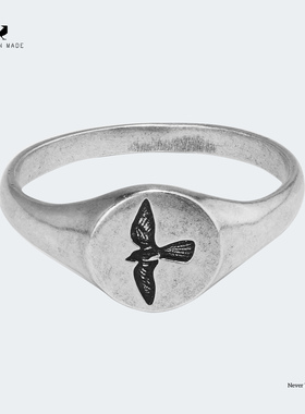 RONINMADE复古小众简约雷恩戒指情侣男士女士指环印章中古礼物