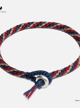 RONINMADE复古小众编织新年手绳蒂芙罗红绳手链情侣男女礼物好运