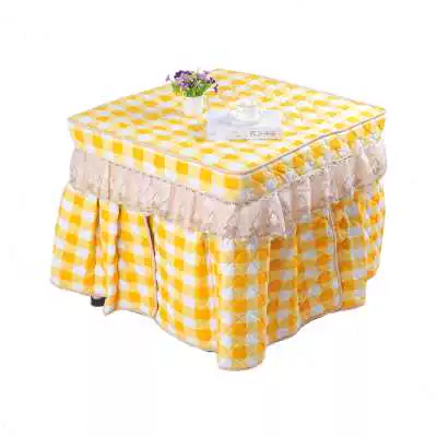 Yuting выпекать огненную крышку для выпечки пожарной столовой капюшоны, юбка с электрическим нагревательным столом, открытая квадратная зимняя толщина рабочего стола