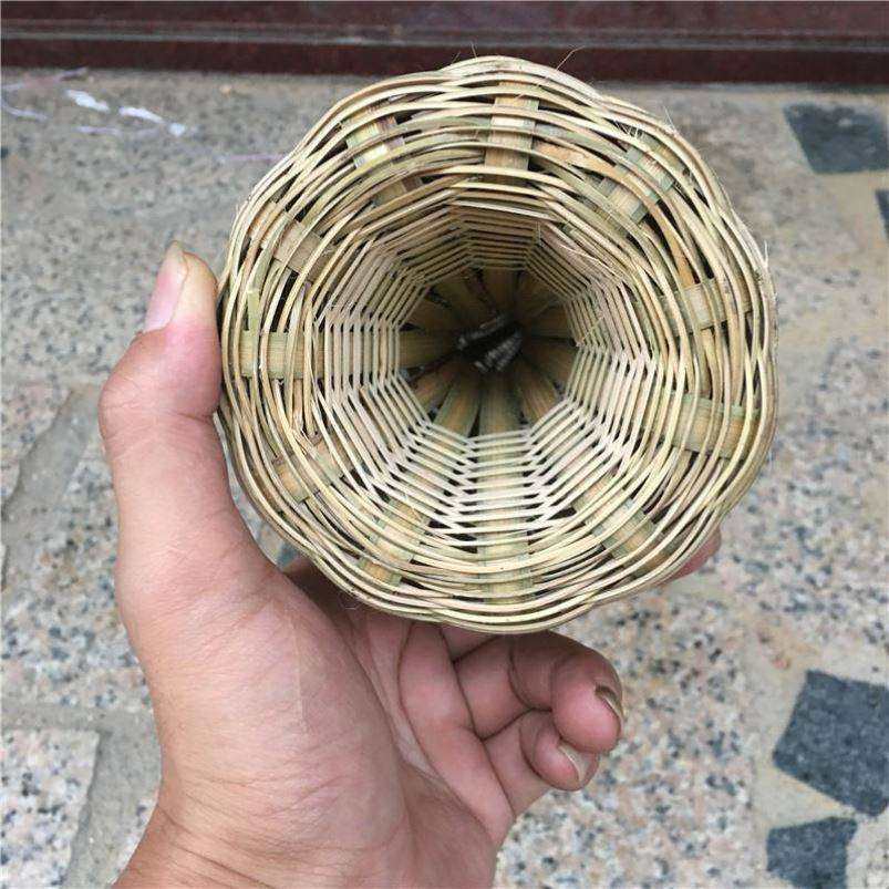 逮捉黄善黄鳝专用的笼子竹制竹编织倒须抓泥鳅自动捕鱼笼工具神器