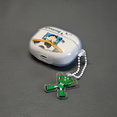 可爱卡通适用vivotws4保护套iqootws1i蓝牙iqootws2耳机套vivotws3e透明tws3i防丢1e保护壳twsair2