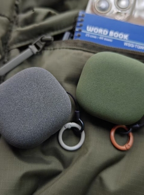 磨砂鹅卵石适用三星buds2保护套buds2蓝牙耳机套budsfe防摔buds core