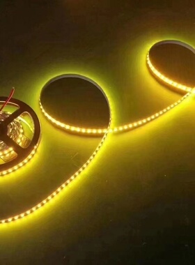 12V金黄光1700k2200k金黄色24衣柜灯带门头灯带无频闪低压灯带led