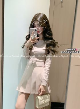 csk丘比特 “心动百褶裙” 店主挚爱 高腰短裙女显瘦a字半身裙