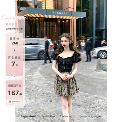 公主方领复古上衣衬衫