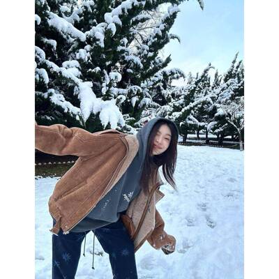 高2女052ZMC秋冬季新JMY款级羊羔皮毛毛一体外套士机车感夹克上皮