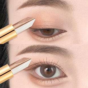 懒人双色眼影棒防水不晕染高光提亮大地色卧蚕眼影笔新手一抹成型
