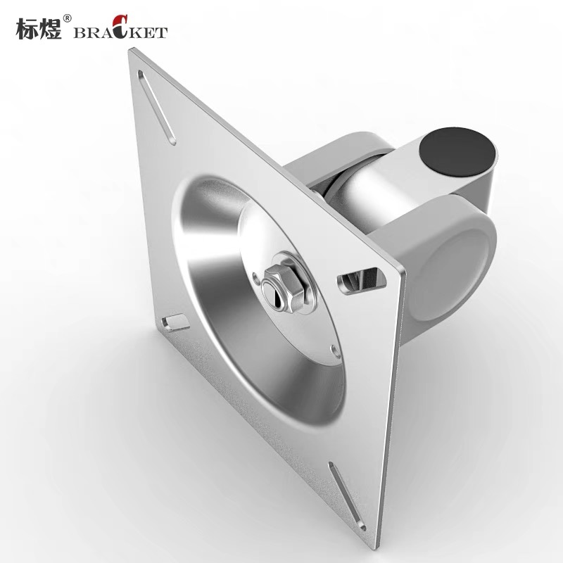 显示器支架配件vesa面板可调节旋转DIY对接直径8mm圆孔金属架转头