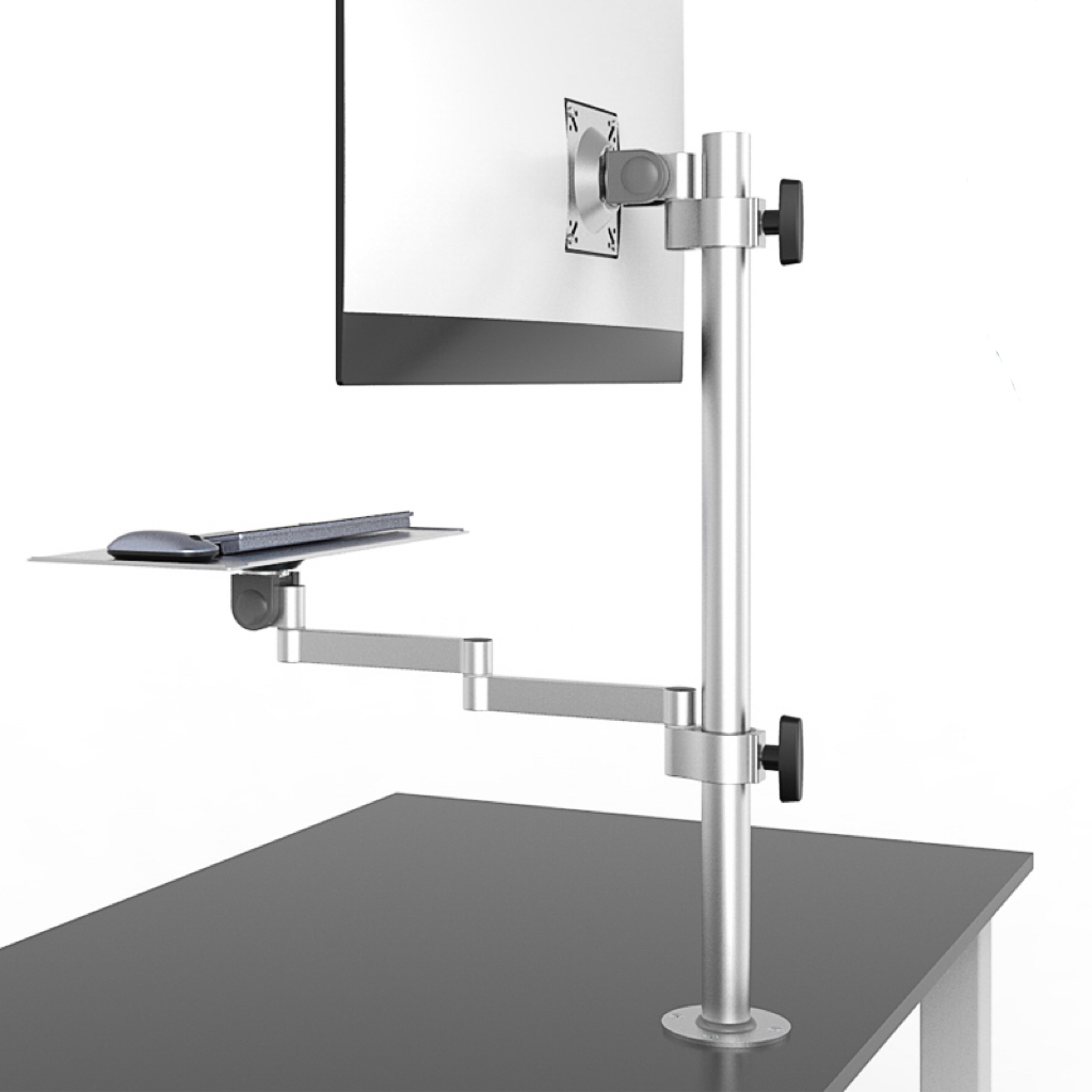 标煜显示器支架金属支架万向旋转