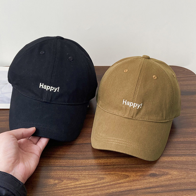 新款字母刺绣棒球帽子韩版春夏款