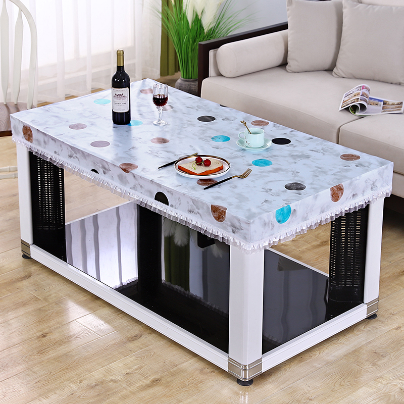 防水防油烤火桌皮罩桌布