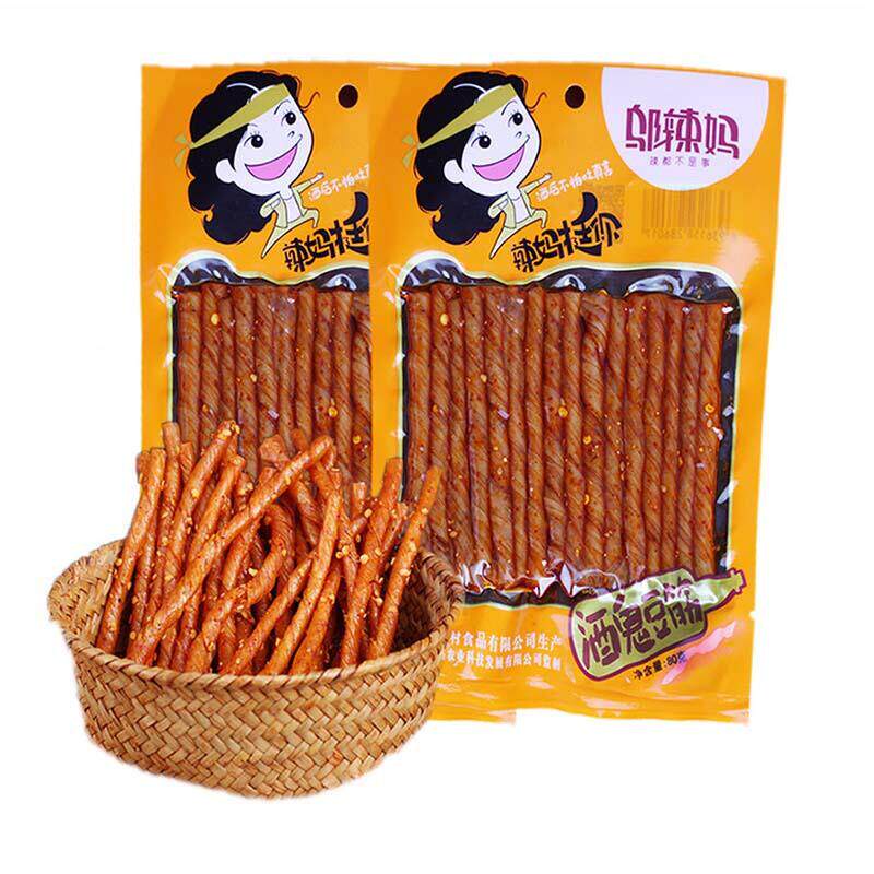 辣条酒鬼豆筋70g/包香辣麻辣豆腐干豆制品麻辣小吃