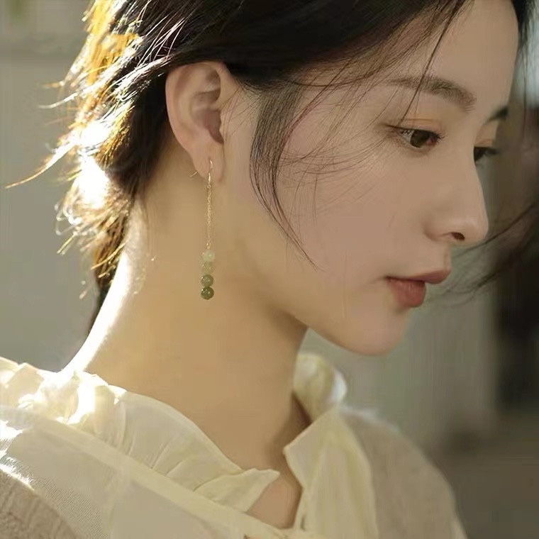 古风珠珠长坠【耳夹&耳钉&耳钩】