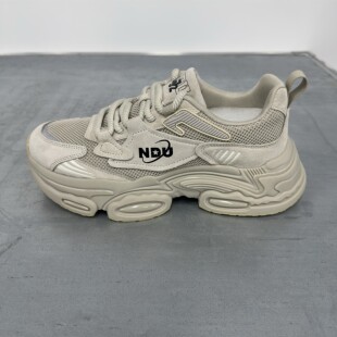 透气网面软底爆款厚底老爹鞋男2025新款秋冬轻便休闲运动男鞋