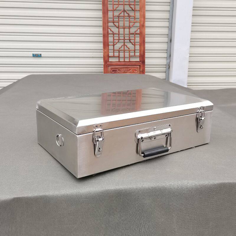 不锈钢手提工具箱子304加