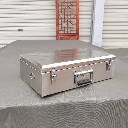 不锈钢手提工具箱子304加