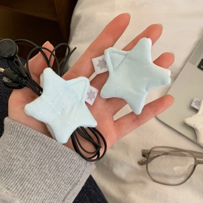 波点星星便携桌面理线固定器