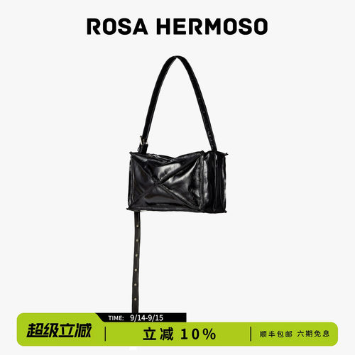 ROSA HERMOSO珞赫「1/4bag系列」四分一中单肩斜挎真皮包旅行