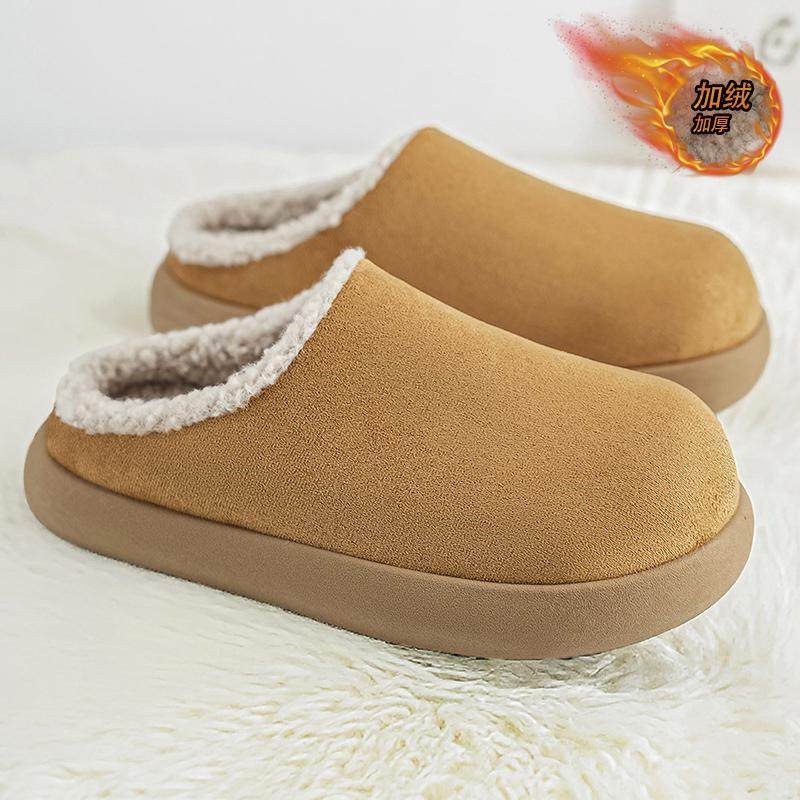 2025秋冬季情侣勃肯加毛棉鞋女新款加绒保暖防水棉拖鞋男鞋,流行男鞋,棉鞋,淘宝优惠券,粉丝福利购,淘宝优惠卷