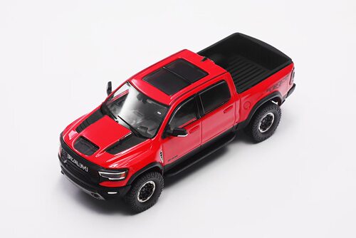 ShadowPro/GCD霸王龙越野皮卡RAMTRX红色1/64合金静态汽车模型