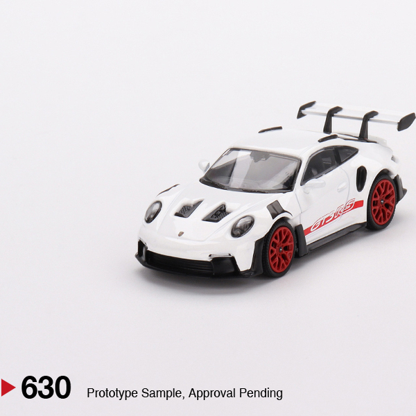 MINIGT630保时捷911白色64合金车