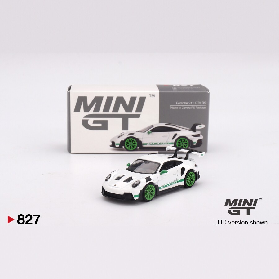 MINIGT827保时捷911白绿轮64合金