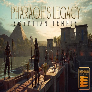 UE5埃及宫殿建筑花园雕塑法老神殿庙金字塔河Pharaoh's Legacy