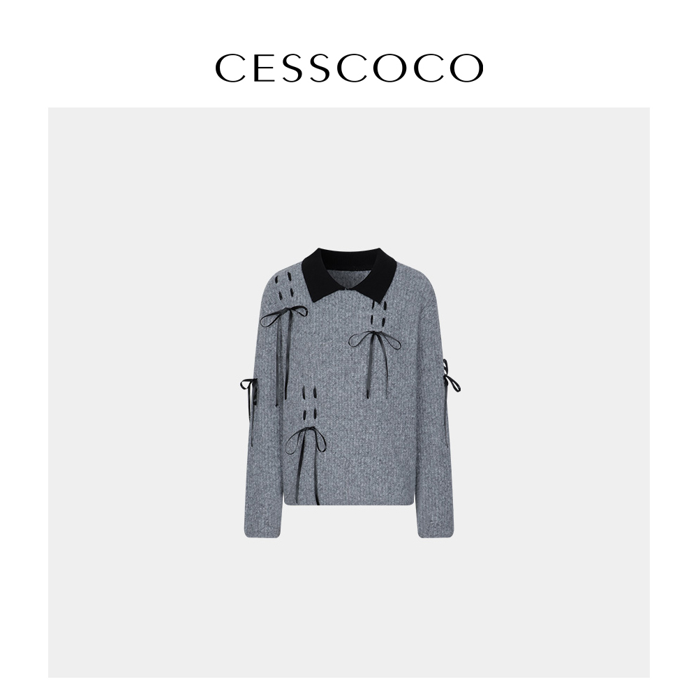 【廖廖粉丝专享】【CESSCOCO】针织上衣 SA2D820015
